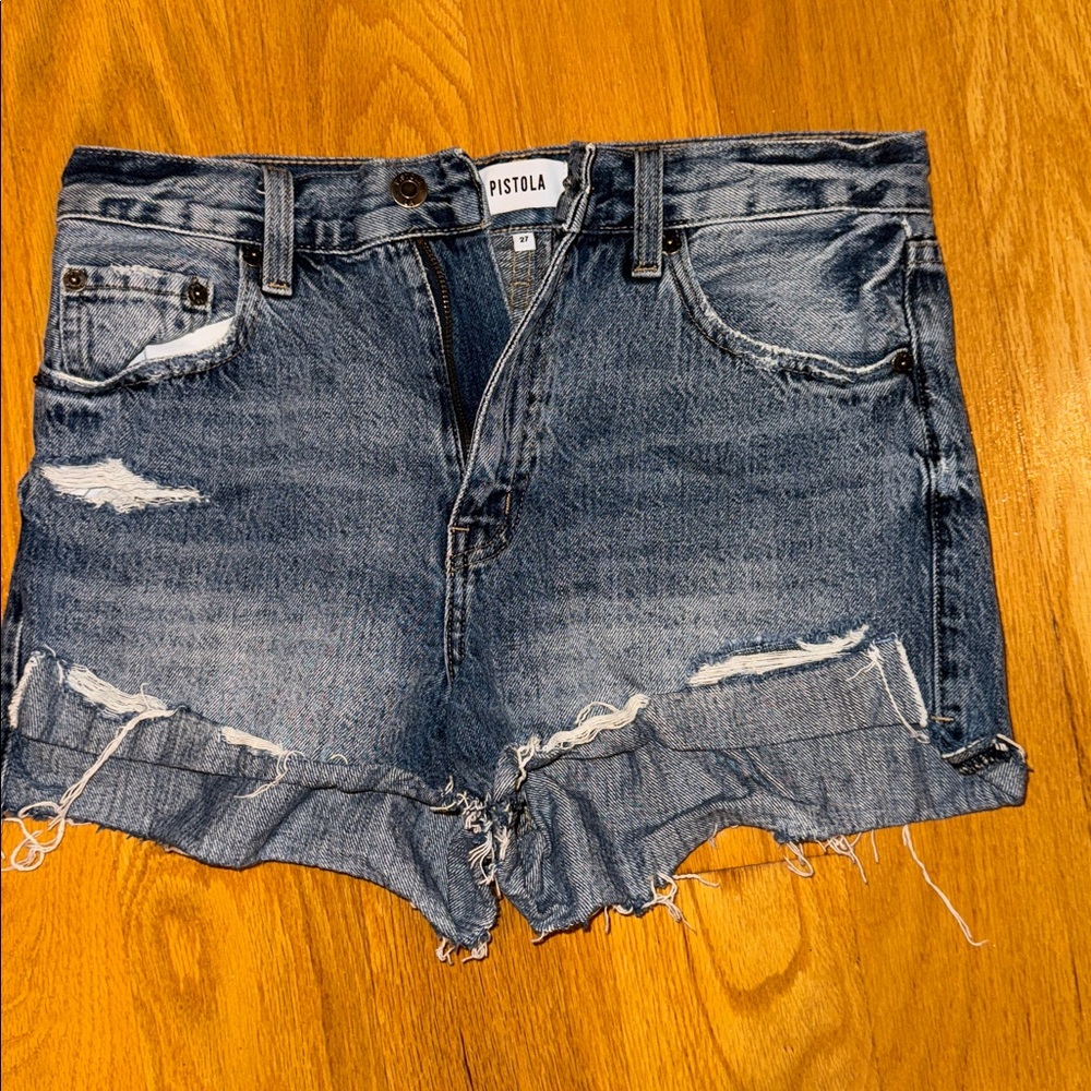 Pistola Denim Shorts